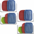 MaraFansie 4 Pack Over Cabinet Organizer Storage Lid Organizer Caddy Space Saver No Drilling Adhesive Hook Over Door Organizer, Transparent