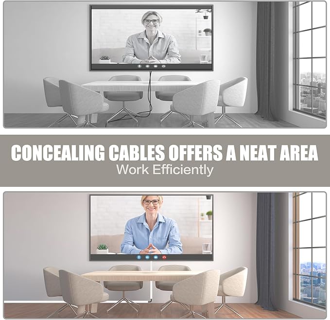 Silicone Wall Wire Hider, Side Open Wire Covers for Cords on Wall, 20FT Self-Adhesive Flexible Cord Hider for Mounted TV, Home Office, Cavity 0.63" W x 0.31" H