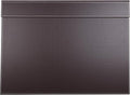 KINGFOM Ultra-Smooth PU Leather Desk Pad & Mat Office Desk Drawing & Writing Board A3/ A4 File Paper Clip Table Protector Mat on Top Large 24''x18'' (Brown)
