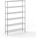 14" Deep x 54" Wide x 86" Height Wire Shelving Kit | 6-Tier | NSF Commercial Storage Rack Unit