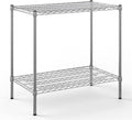 21" Deep x 36" Wide x 34" Height Wire Shelving Kit | 2-Tier | NSF Commercial Storage Rack Unit