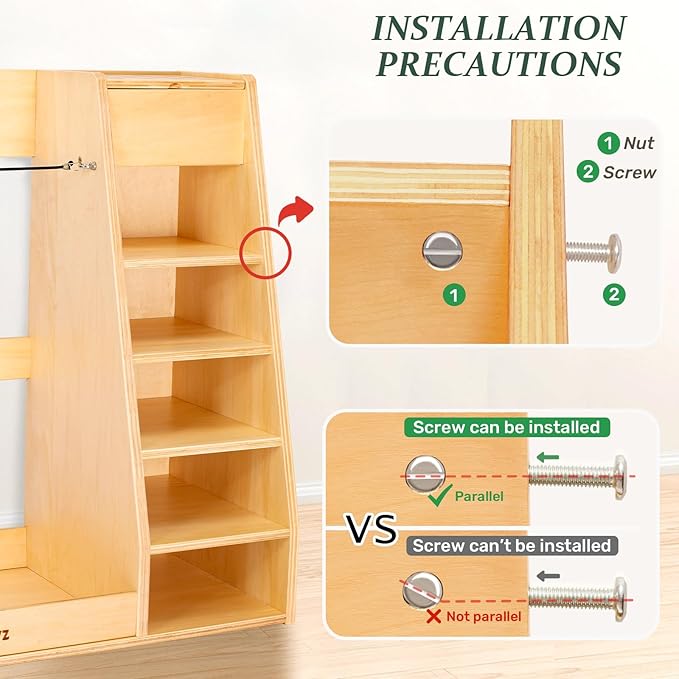 wingyz Wooden Golf Storage Organizer for Garage Fits 2 Bags for Any Level Golfer Great Gift, Golf Bag Rack Club Holder with 12-Ball Display Rack and 5 Shelves for Equipment Accessories