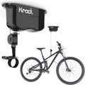 Kradl - Ceiling Mount Bike Lift and Rack. Bicycle Storage Hoist Without Electricity, Clumsy Ropes or Pulleys.