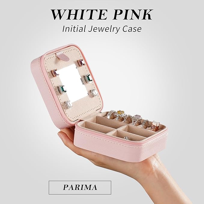 Parima Travel Gifts for Girls | Mother's & Graduation Gifts - Letter U, Pink