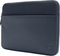 Incase A.R.C. Laptop Sleeve 14 Inch – MacBook Case with Faux Fur Lining, External Pocket – Fits MacBook Pro Air Lenovo Dell HP – Laptop Cover, Computer Case - Travel, Work, College - Navy