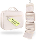VANDEL Waterproof Hanging Toiletry Bag for Travelling, Hanging Makeup Organizer Bag, Cosmetic Travel Bags for Women Travel Toiletry Bags, Makeup Case Toiletries Organizer Hygiene Bathroom Shower Caddy