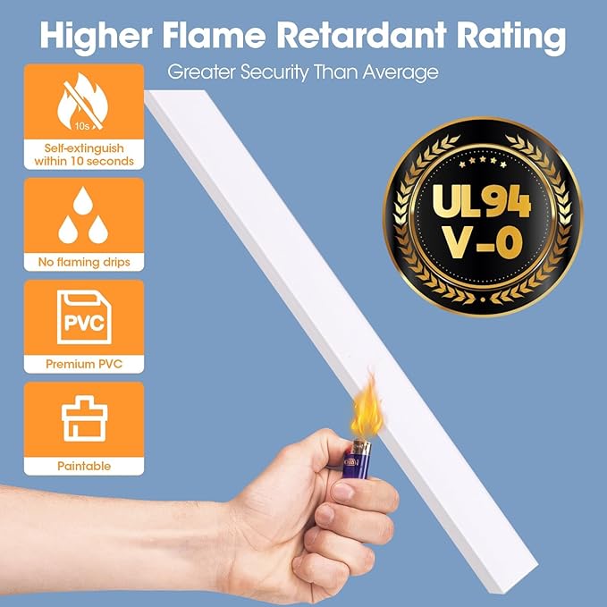315in Cord Hider Kit, Paintable Cable Raceway, Cord Covers for Wires on Wall, Cord Hider for Wall Mount tv, tv Cable Hider Wall kit, Wire Covers for Cords, 20X L15.7in X W0.96in X H0.57in, White