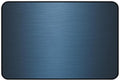 Brushed Metal Texture Desk Mat - Extended Mouse Pad & Desk Pad, Neoprene Surface, Non-Slip Rubber Base, Stitched Edges, Desk Protector for Keyboard & Mouse, Sizes 12x18/12x22/16x32 (Blue, 12x18)