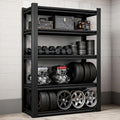 Heavy Duty Storage Shelves Unit, Adjustable Metal Garage Shelving,3500LBS Garage Storage Industrial Shelves,Storage Racks,Steel Shelf Suitable for Shop,Warehouse,Basement