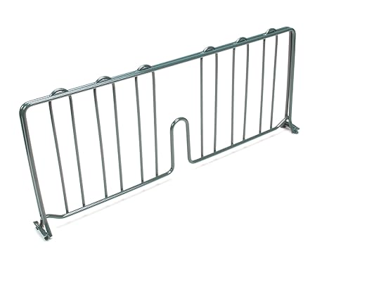 Metro Super Erecta Shelf Divider, Metroseal 3 Epoxy, 8" x 21"