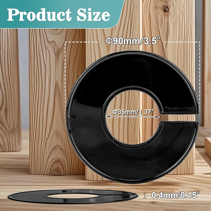 Sukh Closet Dividers 30pcs - Plastic Clothes Organizer Shelf Tags Labels for Clothing Rack Wardrobe Store Warehouse Nursery Must Haves Boutique Supplies Sturdy Durable Flexible No Burrs (Black)