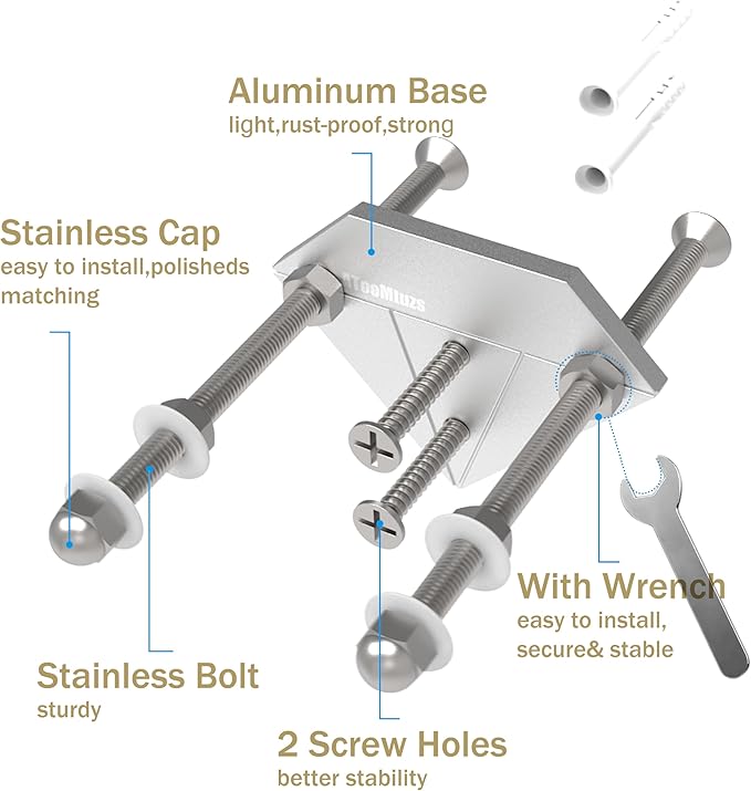 Skateboard Wall Mount Display(6 Packs)-Aluminum Diamond Shape Skateboard Deck Wall Mount with Two Screw Holes for Horizontal and Vertical Hanging Skateboard Display Decor-(Sliver)