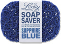 Soap Savers for Bar Soap, American Made by Luxiny, Lifts Soap in Soap Dishes & Shower Soap Holders -Handmade Soap Lasts Longer -Madefrom Plant Based Material (Sapphire Royal Blue)