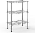 14" Deep x 24" Wide x 34" Height Wire Shelving Kit | 3-Tier | NSF Commercial Storage Rack Unit