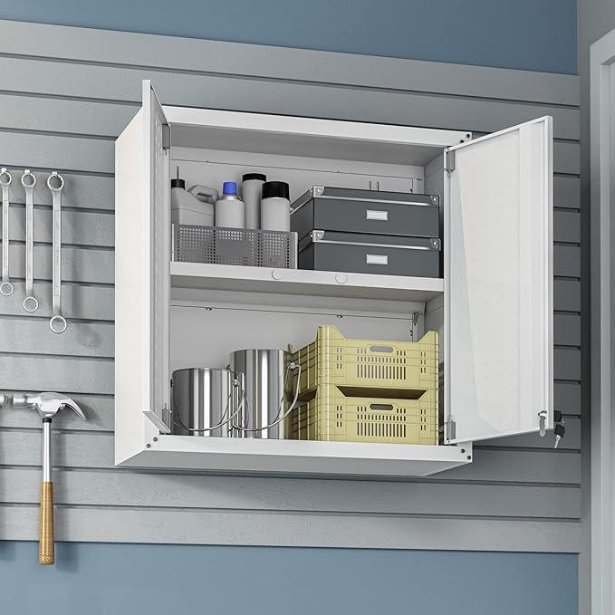 Manhattan Comfort Fortress Storage Units, White