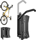 monTEK Heavy duty Bike Wall Mount, Swivel Bike Wall Hanger Holds Up to 77lbs, Space-Saving Bike Rack Garage, Bike Storage for Bedroom Home Office, 1 Pack