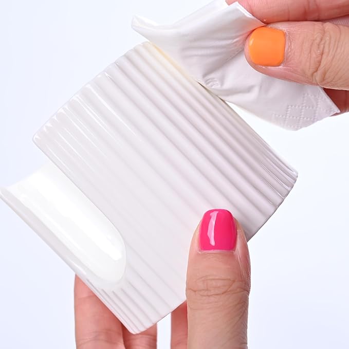 Ceramic Sponge Holder for Kitchen Sink - Dishwasher Safe Porcelain Dish Sponge Caddy Minimalist Vertical Stripes, Scrub Daddy Drying Rack for Countertop, Bathroom, Kitchen Sink Organizer, White