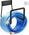 Metal Garden Hose Holder - Wall Mount Heavy Duty Holds Up to 150Ft Hose