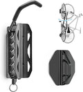 QAQ Swivel Bike Wall Mount, Vertical Bike Rack Garage Holds Up To 66lbs, Bike Hooks For Garage Space-Saving, Easy To Install -1 PACK