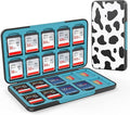 HEIYING SD Card Holder for Memory SD Card and Micro Card, Portable SD Card Holder SD SDHC SDXC TF Card Storage with 20 SD Cards Slots & 20 Micro SD Cards Slots.