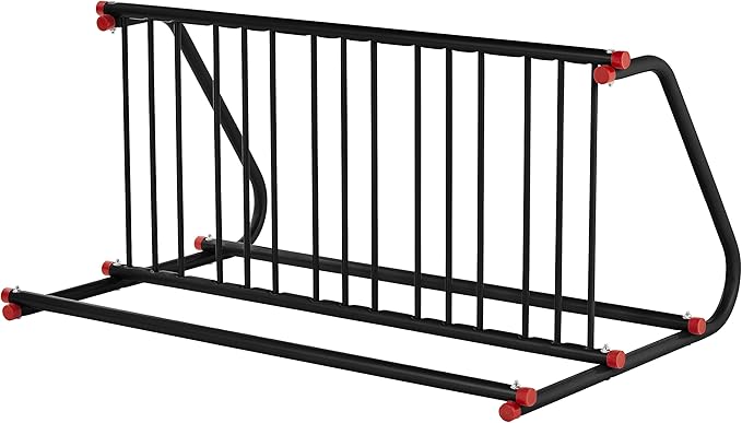 Retrospec Commercial Grid Bike Rack - Single & Double Sided - Bicycle Storage Stand for Garages, Stores, Schools & Universities Power Coated Steel