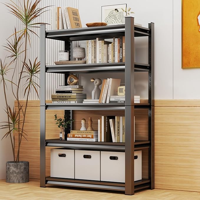 Storage Shelve -5 Tier Shelf Organizer,20" W x 14" D x 54" H