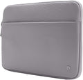 Incase A.R.C. Laptop Sleeve 14 Inch – MacBook Case with Faux Fur Lining, External Pocket – Fits MacBook Pro Air Lenovo Dell HP – Laptop Cover, Computer Case - Travel, Work, College - Grey