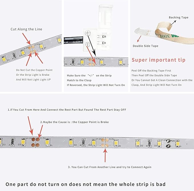 SENSKY Cabinet Lighting Kit Flexible LED Strip Lights Kit with Cabinet Sensor Switch for Gun Safe Cabinet Closet Pantry Wardrobe Lighting (6M)