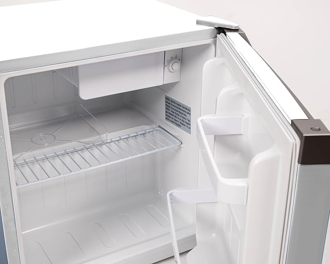 Frigidaire 1.6 cu ft Compact Mini Fridge, Perfect for Home or Office, Contemporary Series, White, 1.6 cu ft