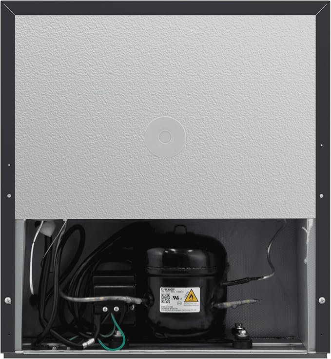 Frigidaire 1.6 cu ft Compact Mini Fridge, Perfect for Home or Office, Contemporary Series, Black, 1.6 cu ft