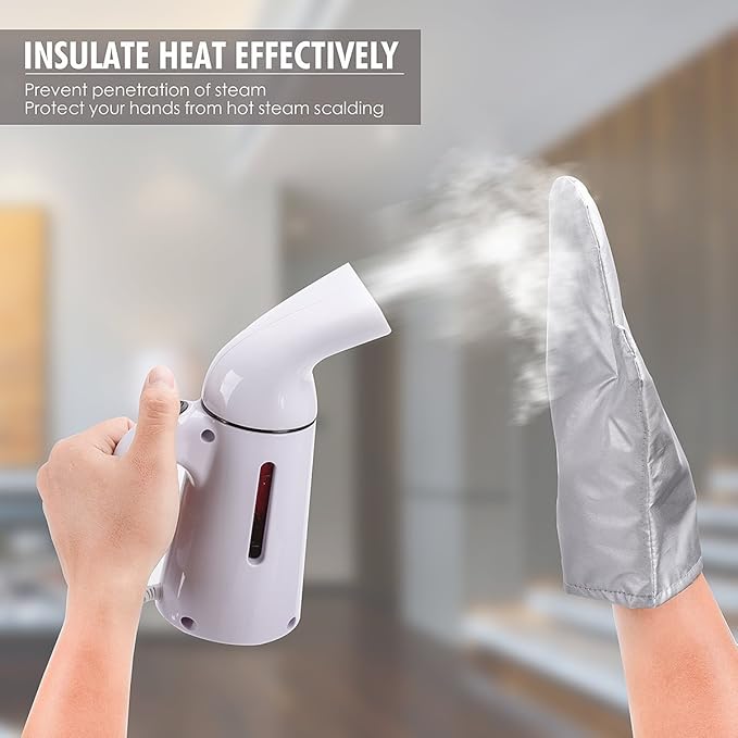 Garment Steamer Ironing Gloves Mitt Anti Steam Gloves Durable Heat Resistant Waterproof Protective Ironing Glove for Steaming Clothes