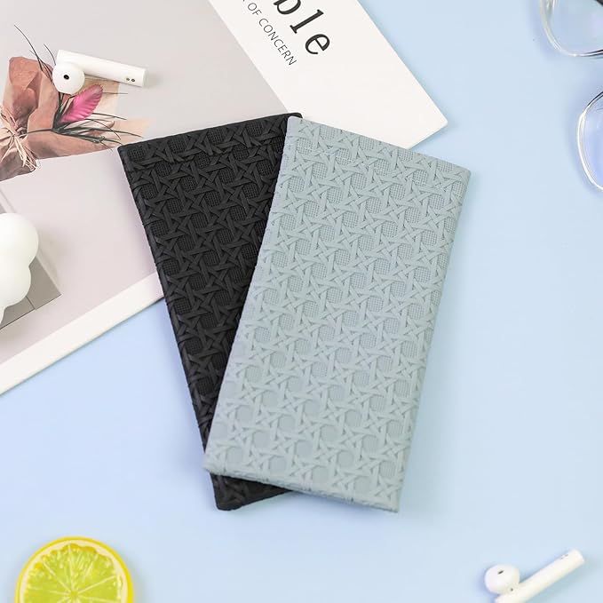 Double Eyeglass Case Soft Dual Glasses Case for Women Men Travel Squeeze Top Sunglasses Cases Eyeglasses Pouch