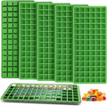 5 Pcs Silicone Food Molds for Harvest Right Freeze Dryer Harvest Right Medium Square Trays Dividers Food Mold for Fruit Vegetable Cake Freeze Drying Accessories (Large)