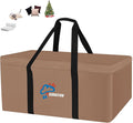 SIRUITON 69”L x 29.5”W x 21.6”H Outdoor Cushion Storage Bag,Patio Furniture Cushion Storage Bag,Heavy Duty 600D Oxford Garden Cushion Storage Covers, Waterproof Christmas Tree Storage Bags.
