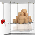 Overhead Garage Storage Lift Hoist, Heavy-duty Ceiling Mounted Garage Storage Lift System for Organization