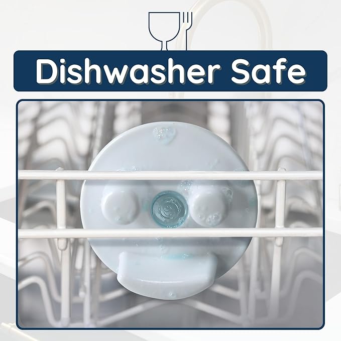 BeraTek Smiley Face Sponge Holder for Kitchen Sink – Sponge Daddy Caddy with Suction Cup Keeps Happy Face Sponges Dry & Organized – Sink Scrub Holder – White, 2 Pack