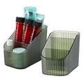 Grean Makeup Brush Holder Organizer for Vanity, Bathroom Countertop Organizer 6 Cups, Toiletry Organizer, Storage & Display for Skincare, Perfume, Hairbrush, Sunglasses & Desk Accessories