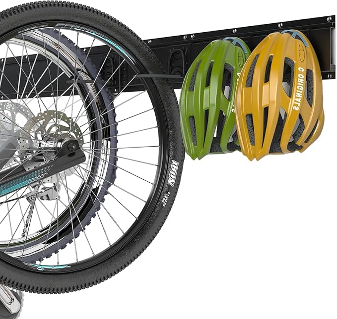 SMARTOLOGY Spare Bike Hook Hanger Rail Rack System