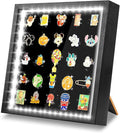 Light Up Pin Display Case – Illuminated Enamel Pin Display Board for Pin Collection Display, Pin Holder, Pin Board for Enamel Pins, Pin Display Case for Pin Collectors