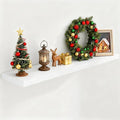 Fun Memories White Floating Shelves 48 Inch Long, Wood Wall Shelves 48x9.3x1.5, 9.3 Inch Deep Floating Shelf for Wall, Large White Shelves for Home Decor & Storage
