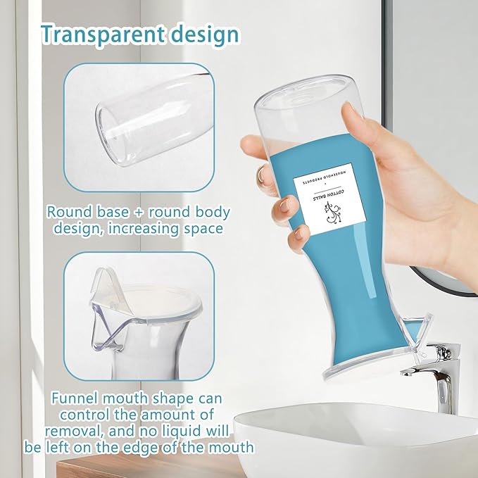 20oz Laundry Detergent Dispenser Containers Bottle 3 Pcs Liquid Laundry Powder Soap Dispenser, Laundry Pod Storage with Labels Fabric Softener Container for Laundry Detergent Storage