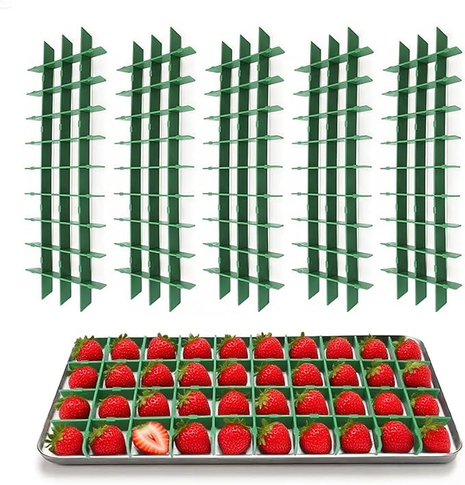 5 Sets Medium Freeze Dryer Tray Dividers Compatible with Harvest Right Trays, Freeze Dried Strawberrie Candy Fruit Dog Cat Treats Tray Dividers, Ideal Accessories for Freeze Dryer Owner