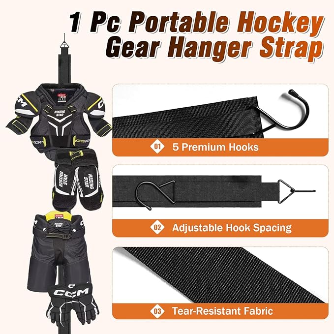 Sports Equipment Organizer, Heavy Duty Golf Bags Stand, Extra Large Ball Storage Rack for Garage