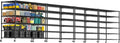PrimeZone 6 Tier 80.7" H x 55.5" W x 24" D Wire Shelving with Wheels 3600lbs NSF Certified Storage Shelves Heavy Duty Metal Shelf Adjustable Rolling Rack Commercial Garage Restaurant Warehouse 4pcs