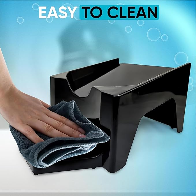 TidyFriend 3 Pack Laundry Detergent Dispenser with Tray, Laundry Soap Dispenser with Non-Slip Rubber Feet for Washing Room Organization, Easy Pour (Black)