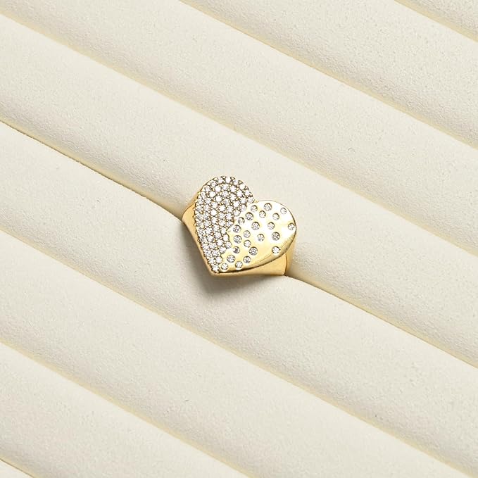 Jewelry Ring Display Tray Beige Microfiber Ring Earrings Display Organizer Tray