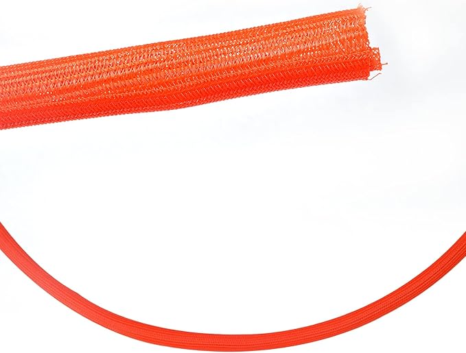 10 Ft High Visibility Chain Cover Kit High Visibility Yellow Cover Safety Barrier Cover for Both Indoor and Outdoor Environment (Orange)