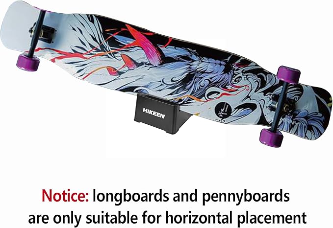 Hikeen Skateboard Holder - Skateboard Stand for Storage and Display