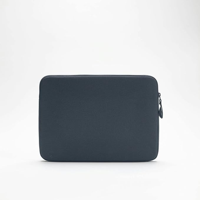 Incase A.R.C. Laptop Sleeve 14 Inch – MacBook Case with Faux Fur Lining, External Pocket – Fits MacBook Pro Air Lenovo Dell HP – Laptop Cover, Computer Case - Travel, Work, College - Navy