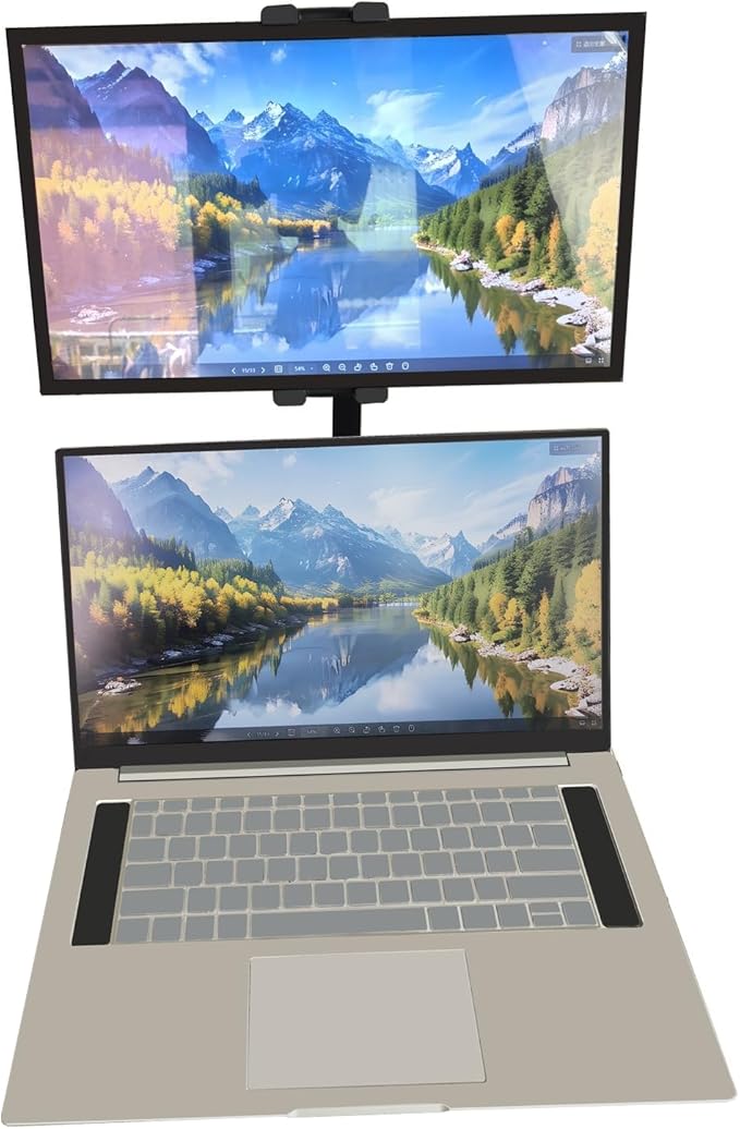Portable Monitor Holder for 6-18.5 Inch Screen Desktop Expandable Monitor Stand 13 inch Tablet Stand